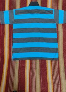 Striped Polo T-Shirt