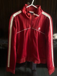 Red Zip-Up Track Jacket❤️