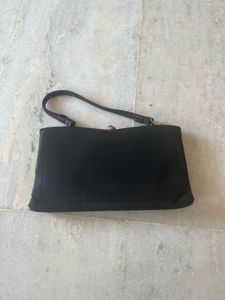 Classic Black Evening Clutch Bag