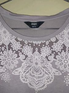 Lilac Floral Lace Top