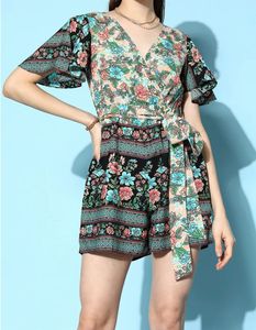 Floral Print Jumpsuit