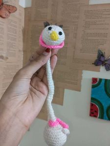 long necked duck keychain