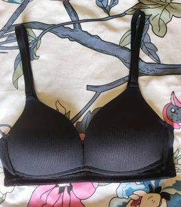 COMBO- SAVANA Black and Beige Ribbed Bra