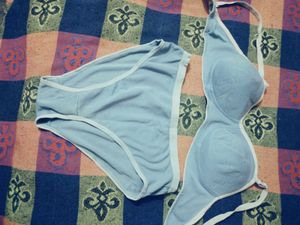 Combo of bras Light Blue Bra &amp; Panty Set