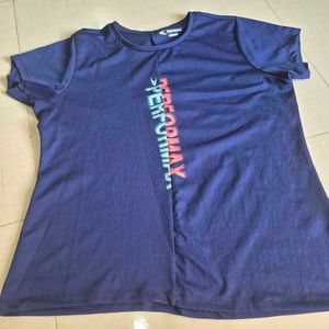Navy Blue Performax T-Shirt