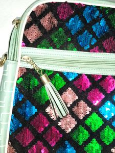 Sparkly Sequin Crossbody Bag
