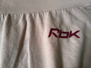 Reebok crop overtop Pink Athletic Top