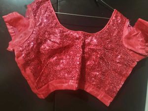 ✨Sparkling Dark pink Sequin Blouse