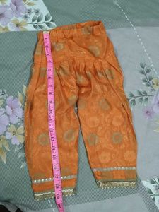Orange Kurta Set