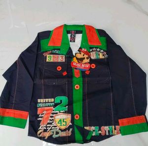 Mario Themed Boys Outfit