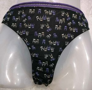 Cute Chair Print G-String Panty 🖤