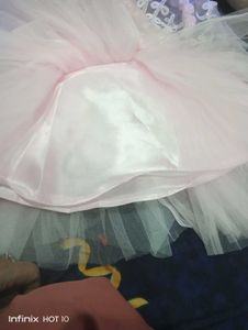 Pink Flower Girl Dress