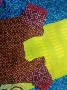 Yellow Saree