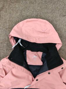 Women's Pink &amp; Navy Ski Jacket