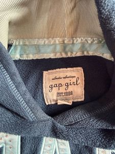 Gap Navy Fleece Hoodie