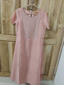 peach kurti