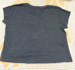 Mickey Mouse Graphic Crop Tee