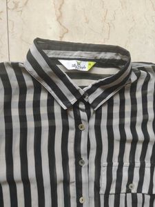 Striped Longline Shirt