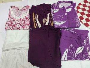 Cozy Sleepwear Set 1 piece full duppata and 2 cord
