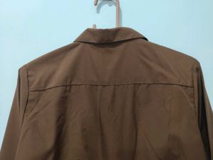 Roadster Brown Cotton Shirt 🤎✨