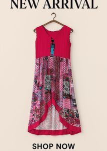 Patchwork Print Dress