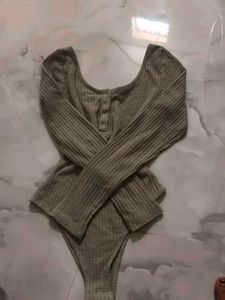 Cozy Knit Long Sleeve Bodysuit