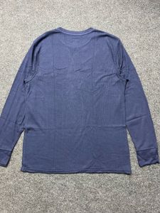 Navy Blue Polo Long Sleeve T-Shirt