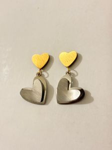 LOWEST PRICE Heart Dangle Earrings