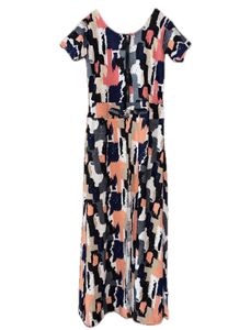 Front And Side Slit Maxi Dress 💕