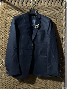 Men's Navy Blue Suit Set