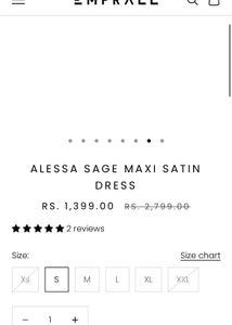 satin Maxi Dress