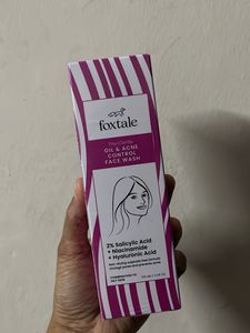 Foxtale Oil & Acne Control Face Wash