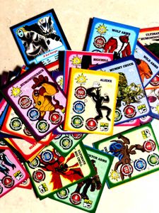 Power Rangers and ben10 Cards