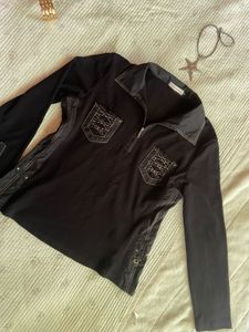 grunge y2k full sleeve top
