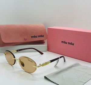 Miu-Miu Oval Sunglasses