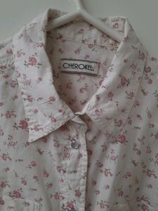 Cherokee Cute floral Vintage Shirt women