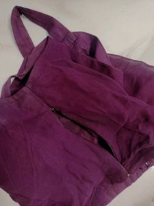 Burgundy Sharara Set