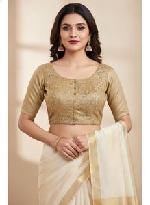 Sparkling Golden Blouse