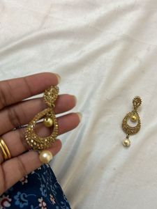 Elegant Pearl Drop Earrings