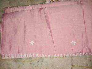 Pink Chikankari Kurta Set with Dupatta
