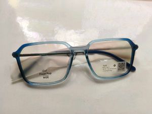 Lenskart Air POPBlue Full Rim Geometric