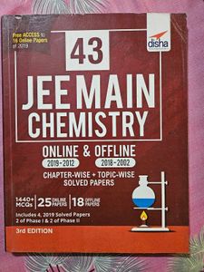 JEE MAIN CHEMISTRY 43 Solved Papers