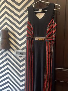 AND Full Length Dress With Slit Size Medium