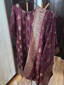 🎉Today only🎉Maroon Kurta Set
