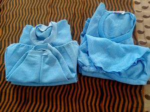 Comfortable Blue top with bottom set