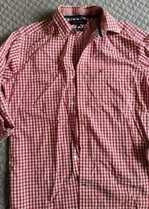 Tommy Hilfiger Red Gingham Shirt