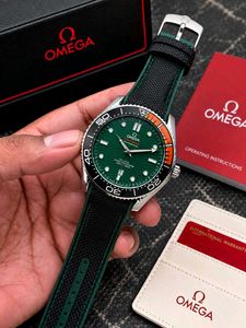Omega Seamaster Diver 300M Green Dial Watch PREMIU