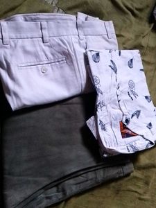 combo of 3 Men's Casual Pants Bundle