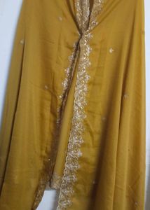 Embroidered Mustard salwaar set