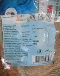 SAFETY EAR PLUGS